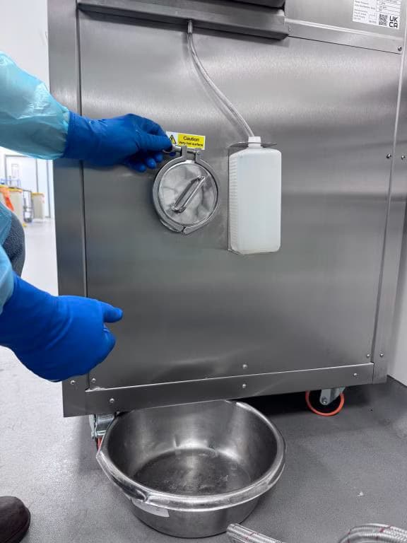 Drain filter removal
